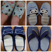 過去に使用したスリッパたち♡