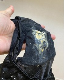 風呂キャンセル！3日着用マンカスパンツ！！