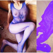 全身密着★網レオタード★お任せパンティ+OP付